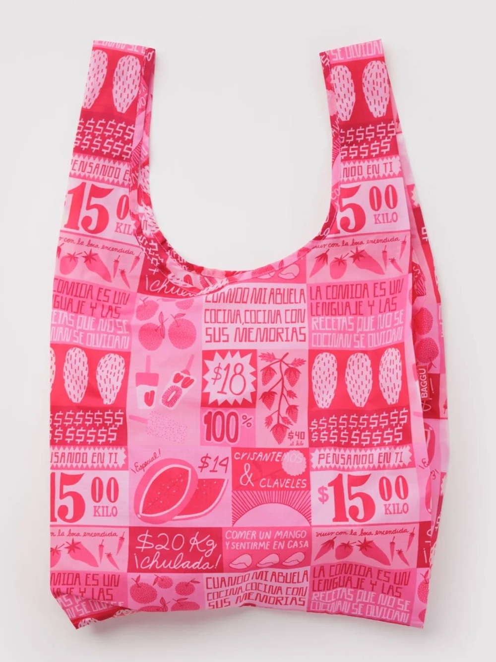 Baggu Liz Hernandez Mercado Standard Baggu Reusable Tote Bag